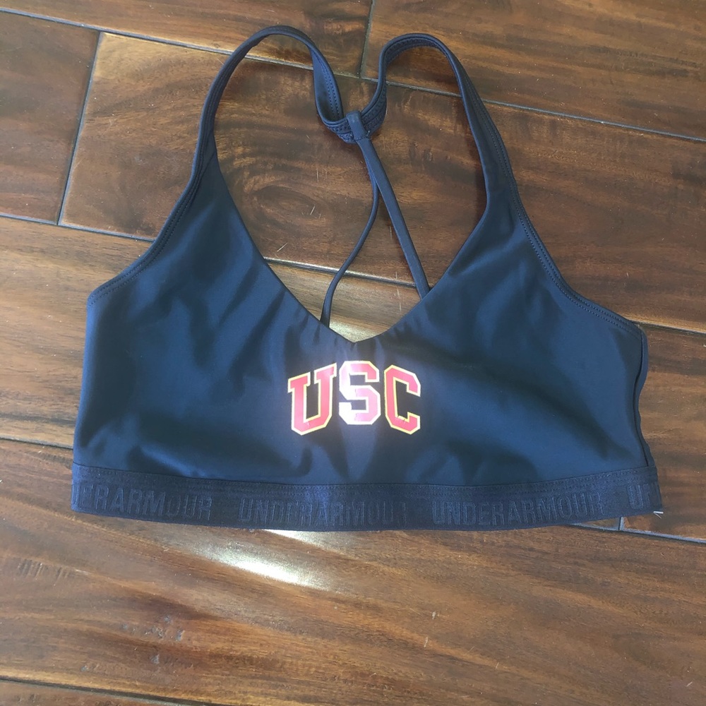 Under Armour USC sports bra